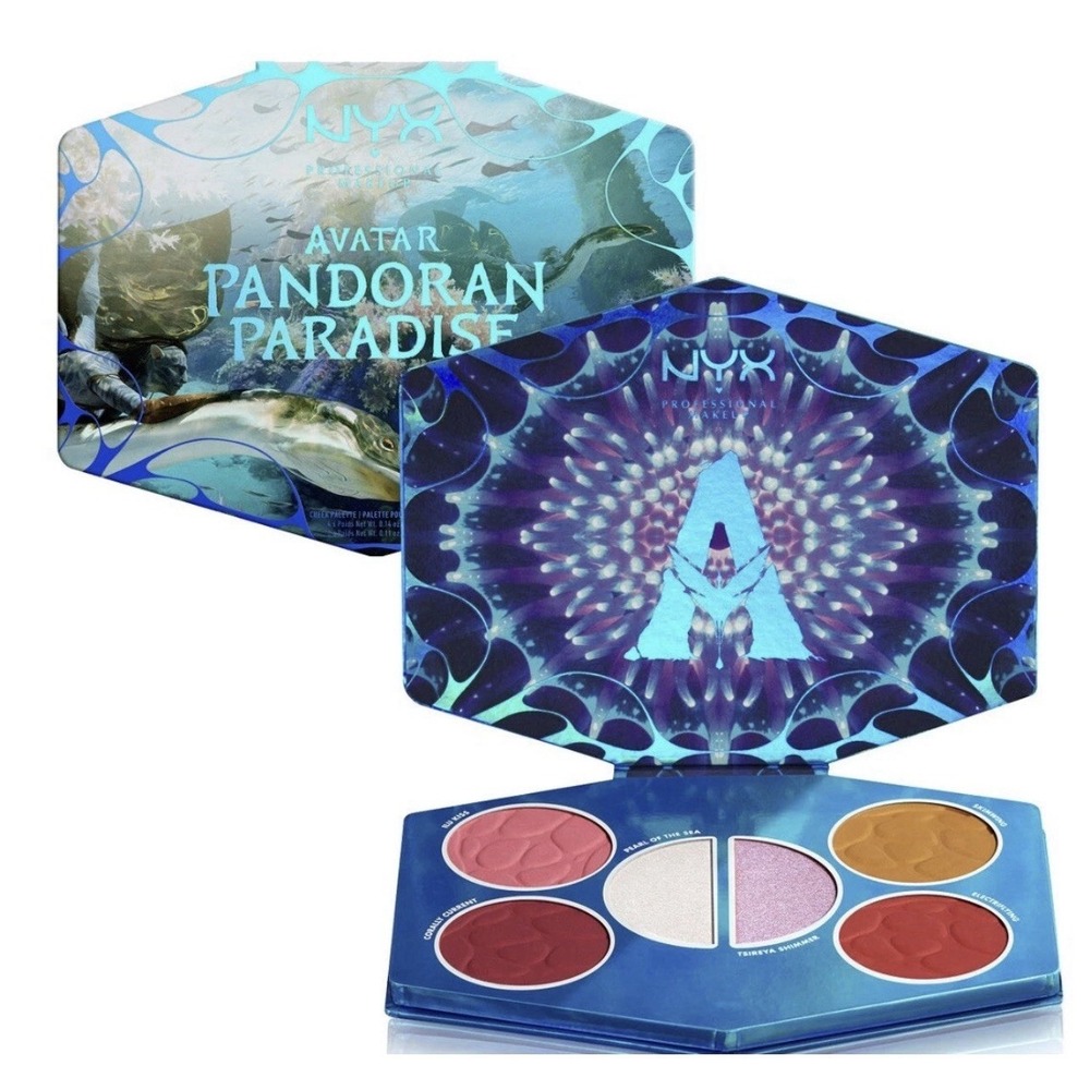 NYX PANDORAN PARADISE Avatar The Way of Water Cheek Palette Limited SEALED